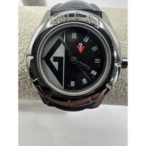 Guess Vintage Womens Watch 1989 New Battery Rubber‎ Band 30MM 7.5" X